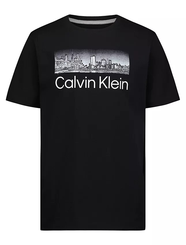 Camiseta com estampa do horizonte de Nova Iorque para meninos Camiseta com estampa do horizonte de Nova Iorque para meninos