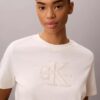 Camiseta com Estampado Monólogo em Tecido Baby Terry Camiseta com Estampado Monólogo em Tecido Baby Terry