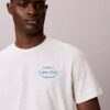 Camiseta com logotipo gráfico Calvin Klein Camiseta com logotipo gráfico Calvin Klein