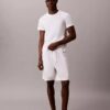 Camiseta de gola redonda com corte clássico, pacote de 3 peças da Cotton Classics Camiseta de gola redonda com corte clássico, pacote de 3 peças da Cotton Classics