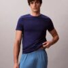 Camiseta de gola redonda com corte clássico, pacote de 3 peças da Cotton Classics