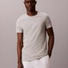 Camiseta de gola redonda com corte clássico, pacote de 3 peças da Cotton Classics Camiseta de gola redonda com corte clássico, pacote de 3 peças da Cotton Classics