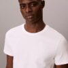 Camiseta de gola redonda com corte clássico, pacote de 3 peças da Cotton Classics