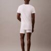 Camiseta de gola redonda com corte clássico, pacote de 3 peças da Cotton Classics