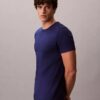 Camiseta de gola redonda com corte clássico, pacote de 3 peças da Cotton Classics