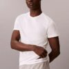 Camiseta de gola redonda com corte clássico, pacote de 3 peças da Cotton Classics