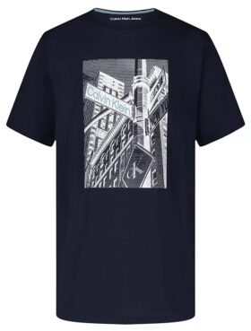Camiseta de meninos com estampa de placa de cidade
