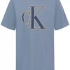 Camiseta de meninos com logótipo Monogram em ponto de corrente Camiseta de meninos com logótipo Monogram em ponto de corrente