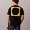 Camiseta Descontraída com Estampado Circular Camiseta Descontraída com Estampado Circular