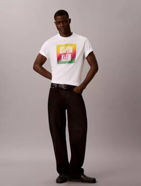 Camiseta Easy Tee com logótipo Pride
