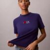 Camisola clássica com logótipo de coração Camisola clássica com logótipo de coração