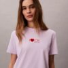 Camisola clássica com logótipo de coração Camisola clássica com logótipo de coração