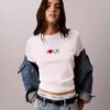 Camisola clássica com logótipo de coração Camisola clássica com logótipo de coração