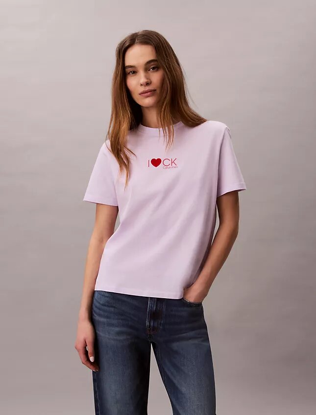 Camisola clássica com logótipo de coração Camisola clássica com logótipo de coração