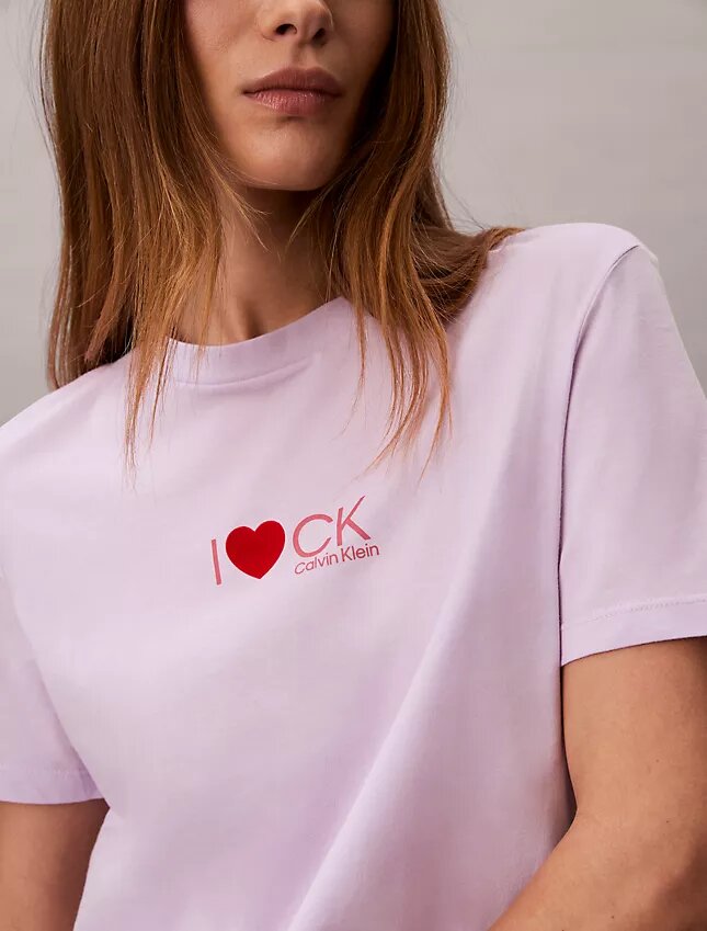 Camisola clássica com logótipo de coração Camisola clássica com logótipo de coração