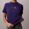Camisola clássica com logótipo de coração Camisola clássica com logótipo de coração
