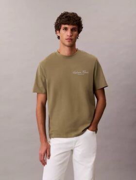 Camisola clássica com logótipo em letras pequenas