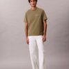 Camisola clássica com logótipo em letras pequenas Camisola clássica com logótipo em letras pequenas