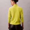 Camisola clássica de gola alta em lã merino Camisola clássica de gola alta em lã merino
