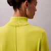Camisola clássica de gola alta em lã merino Camisola clássica de gola alta em lã merino