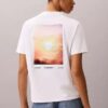Camisola clássica de jersey refrescante com gráfico de sol Camisola clássica de jersey refrescante com gráfico de sol