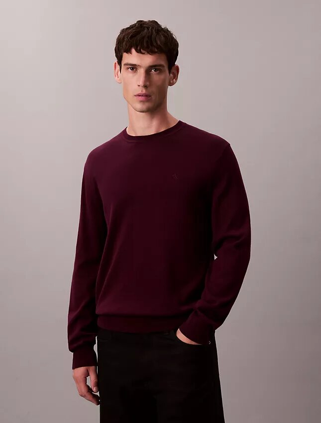 Camisola clássica em algodão Supima Camisola clássica em algodão Supima