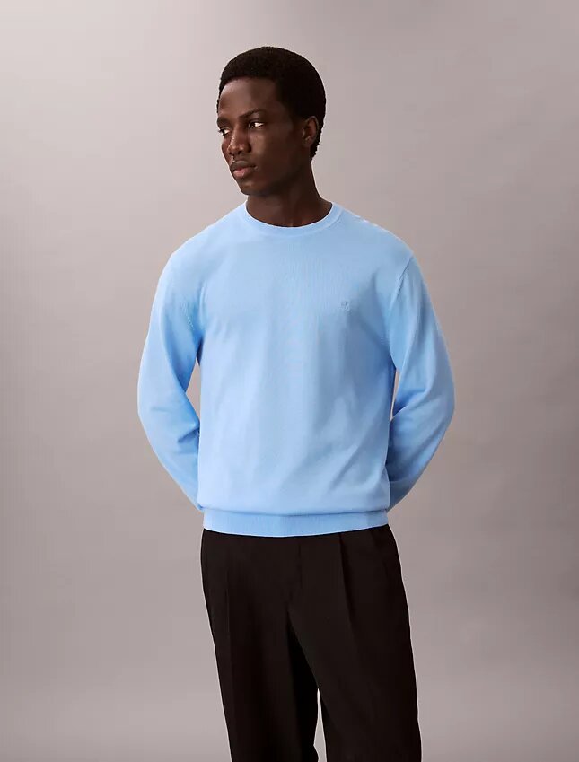 Camisola clássica em algodão Supima Camisola clássica em algodão Supima