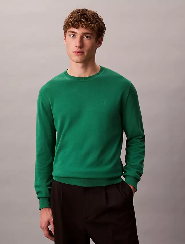 Camisola clássica em algodão Supima Camisola clássica em algodão Supima