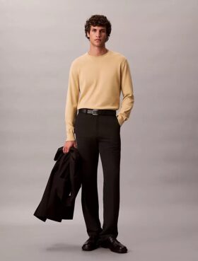 Camisola clássica em algodão Supima