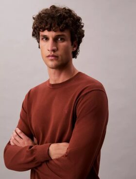Camisola clássica em algodão Supima