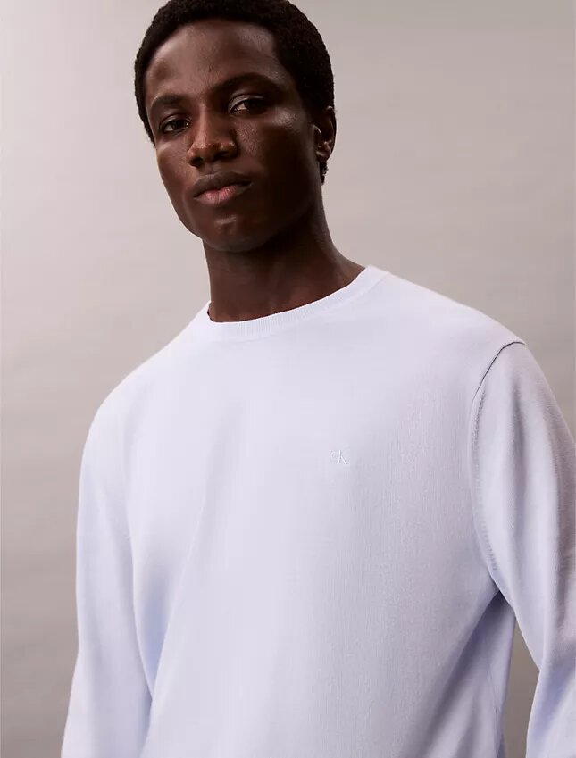 Camisola clássica em algodão Supima Camisola clássica em algodão Supima