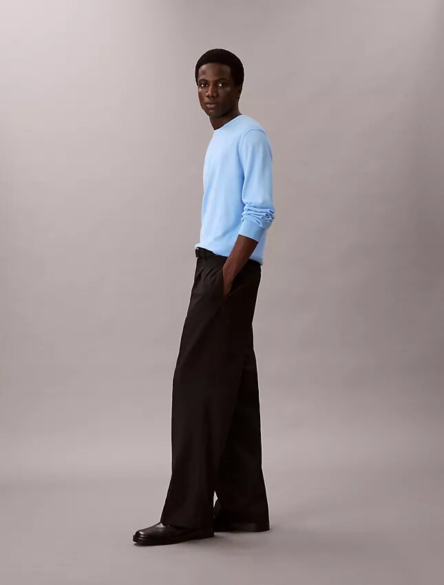 Camisola clássica em algodão Supima Camisola clássica em algodão Supima