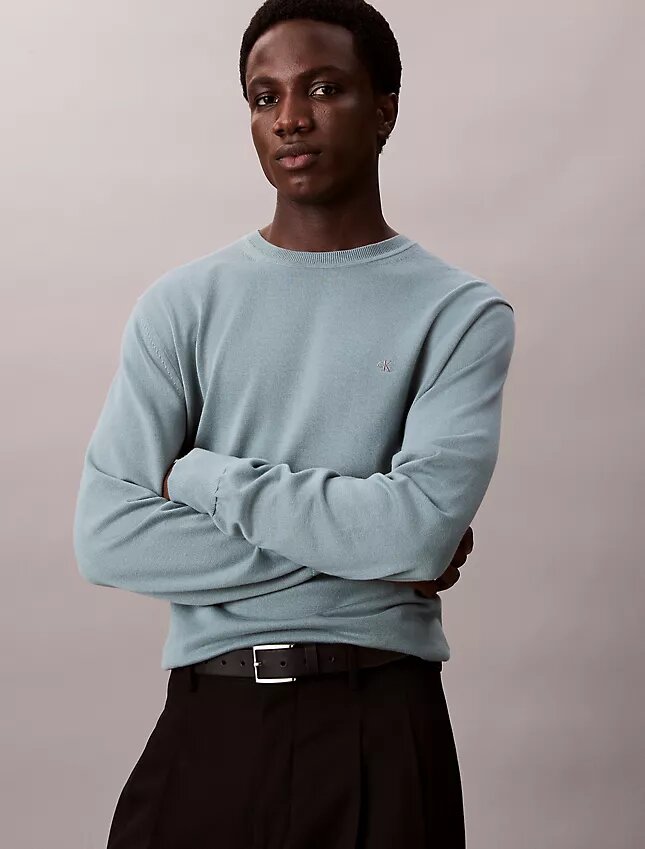 Camisola clássica em algodão Supima Camisola clássica em algodão Supima
