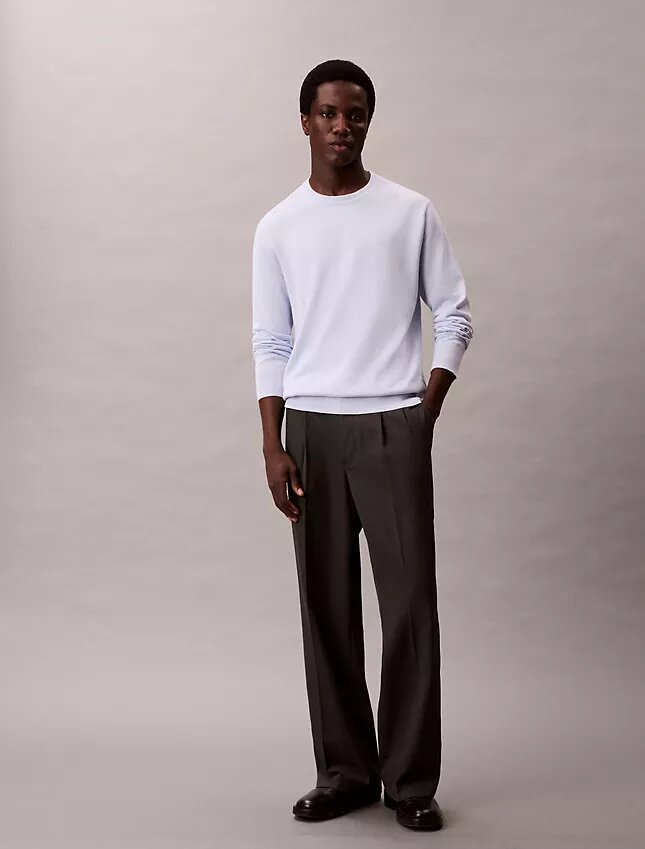 Camisola clássica em algodão Supima Camisola clássica em algodão Supima