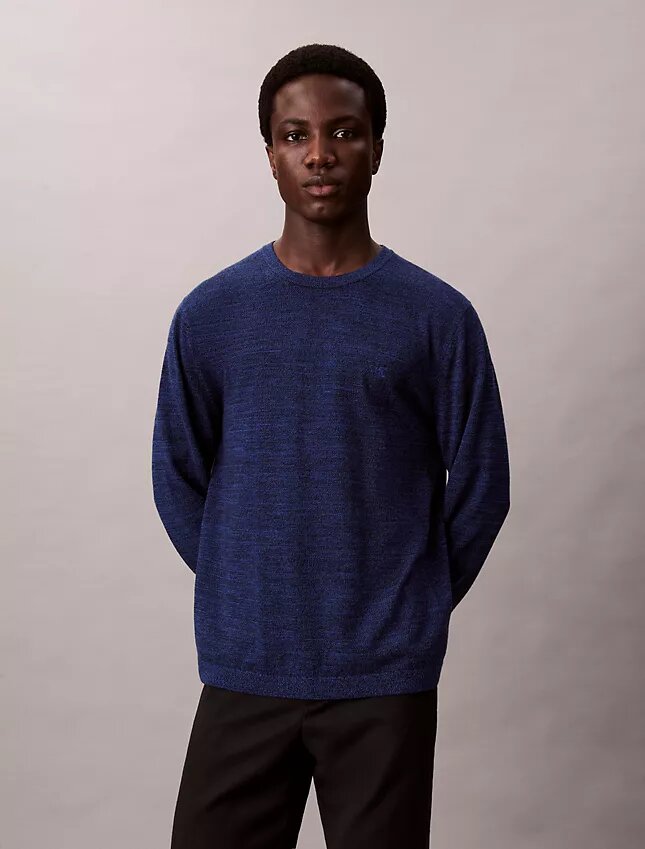 Camisola clássica em lã merino Camisola clássica em lã merino