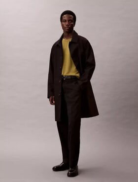 Camisola clássica em lã merino