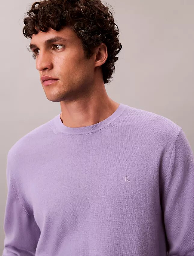Camisola clássica em lã merino Camisola clássica em lã merino