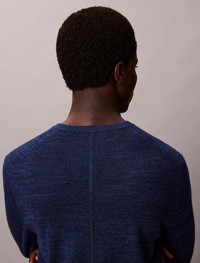 Camisola clássica em lã merino Camisola clássica em lã merino
