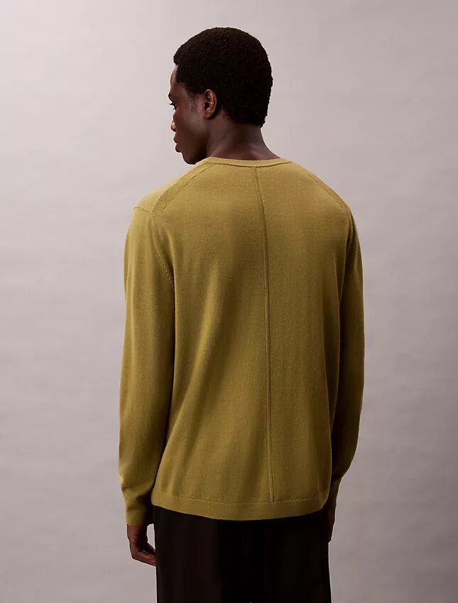 Camisola clássica em lã merino Camisola clássica em lã merino
