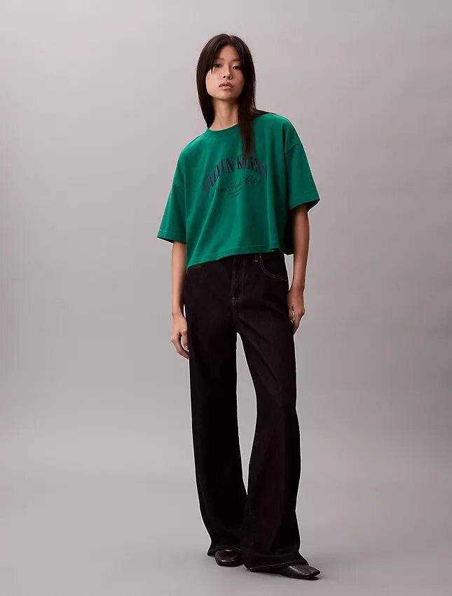 Camisola clássica Heritage de corte largo Camisola clássica Heritage de corte largo