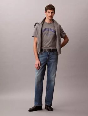 Camisola clássica Heritage em tecido felpudo com corte descontraído