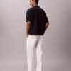 Camisola com botões e ponto em malha Camisola com botões e ponto em malha