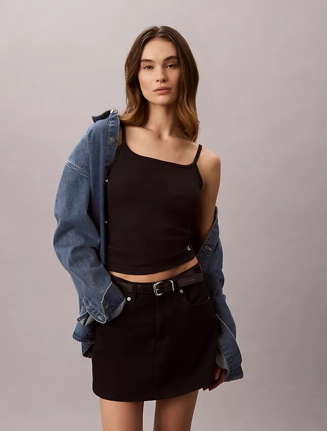 Camisola com canelado Camisola com canelado