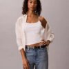 Camisola com canelado Camisola com canelado
