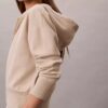 Camisola com capuz em malha folgada Camisola com capuz em malha folgada