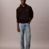 Camisola com capuz em malha polar com logótipo de arquivo Camisola com capuz em malha polar com logótipo de arquivo