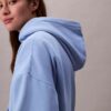 Camisola com capuz em malha polar com logótipo de arquivo Camisola com capuz em malha polar com logótipo de arquivo