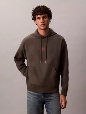 Camisola com capuz em malha polar premium Monologo