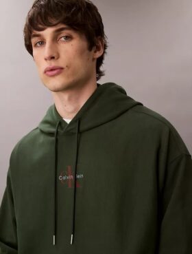 Camisola com capuz em malha polar premium Monologo
