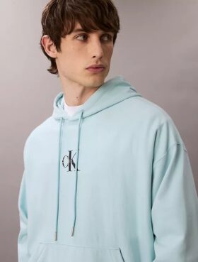 Camisola com capuz em malha polar premium Monologo